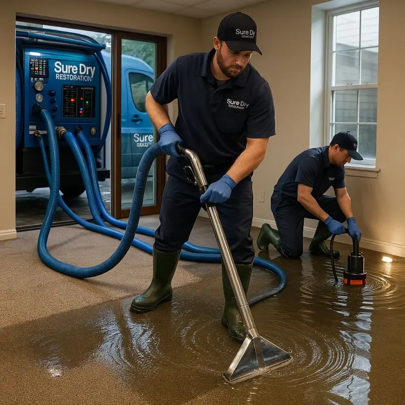 Water Extraction and Removal process in Clover Hill, MD